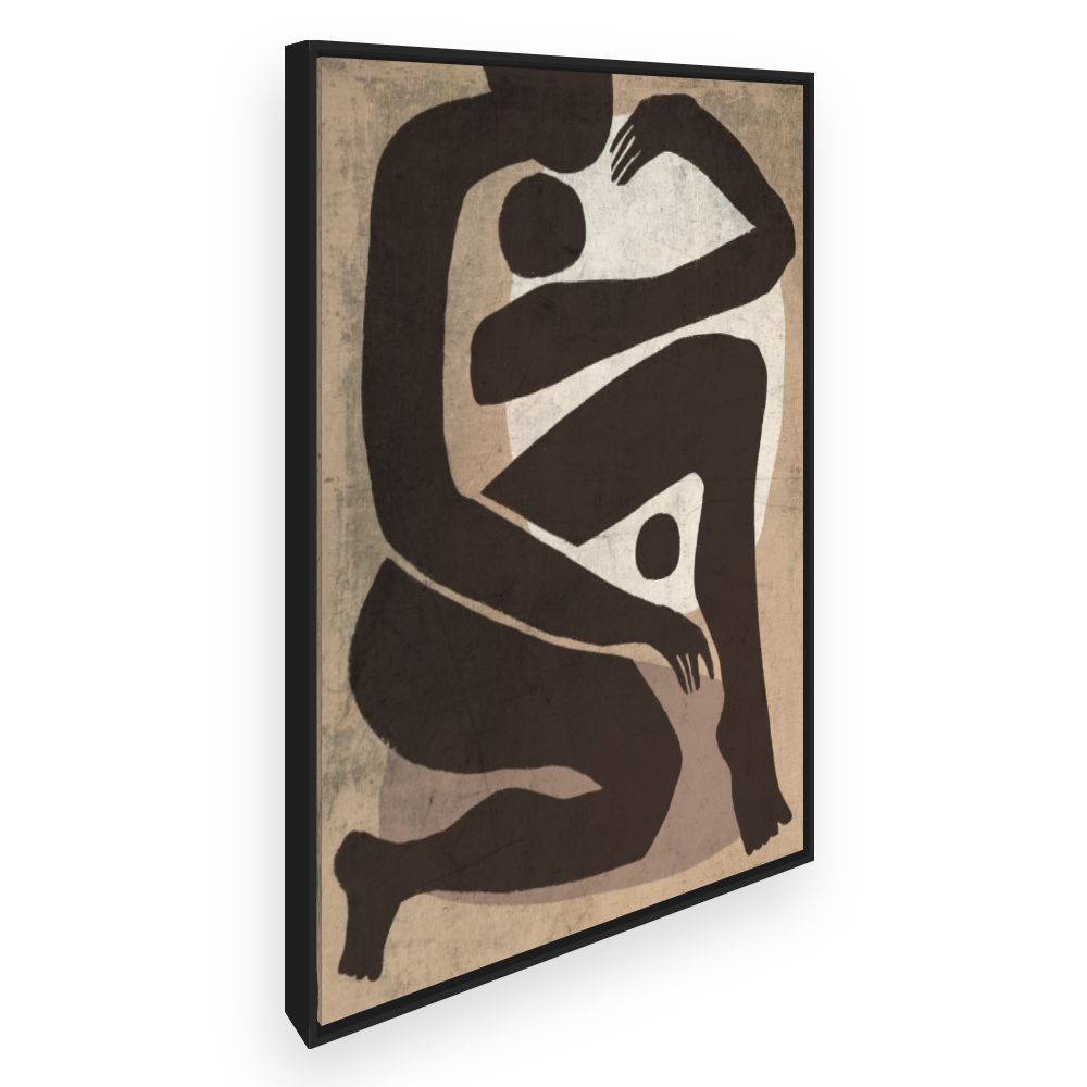 Toile Formes humaines abstraites