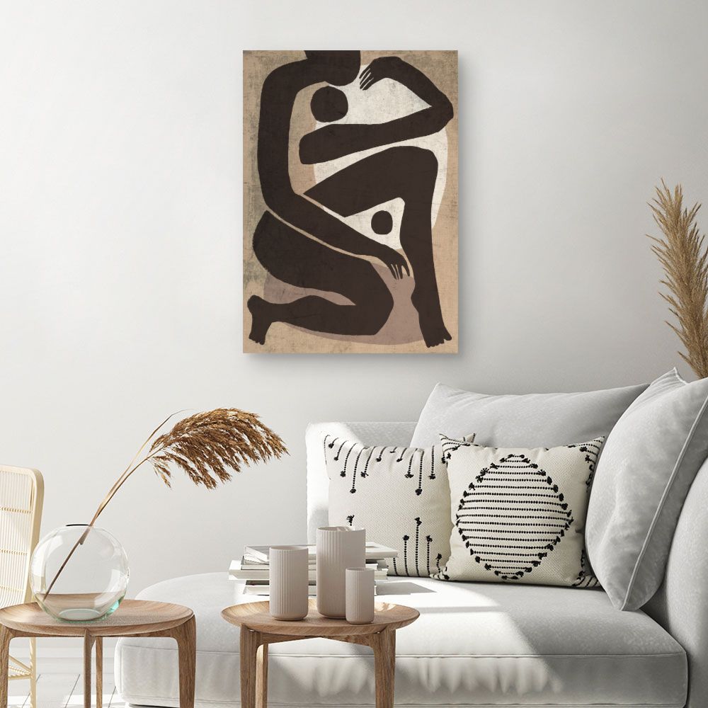 Tableau Formes humaines abstraites