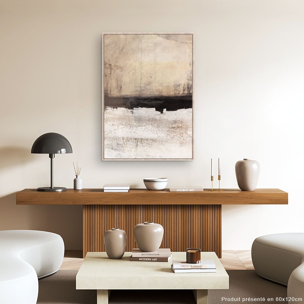 Tableau Paysage abstrait apaisant