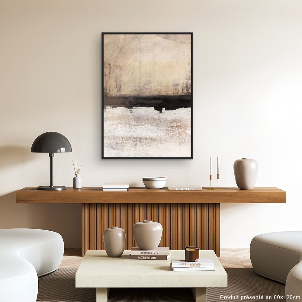 Tableau Paysage abstrait apaisant