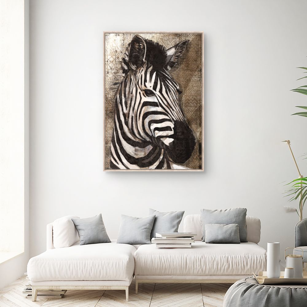 Tableau Zèbre élégant