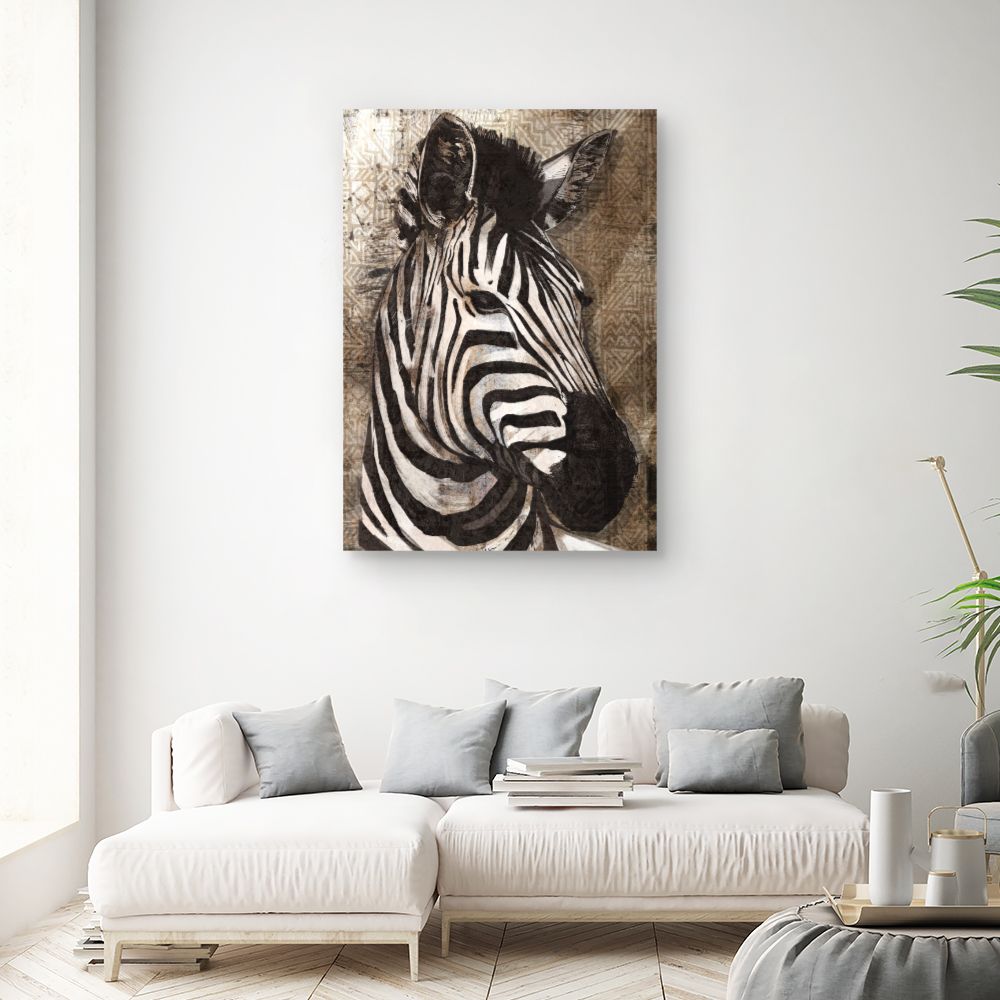 Tableau Zèbre élégant