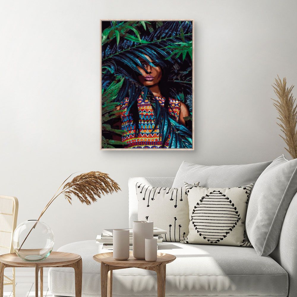 Tableau Jungle exotique