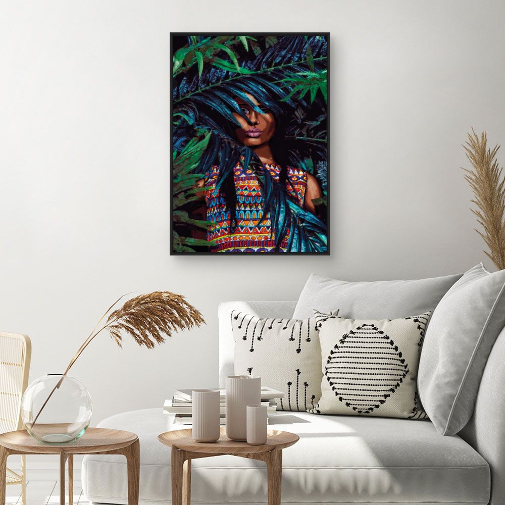 Tableau Jungle exotique