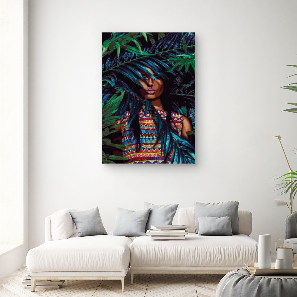 Tableau Jungle exotique