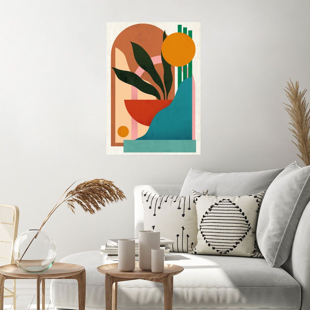 Affiche Formes géométriques modernes