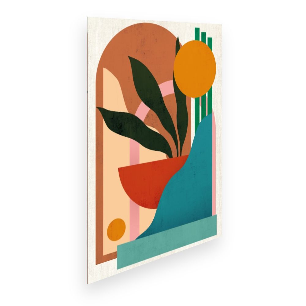 Affiche Formes géométriques modernes