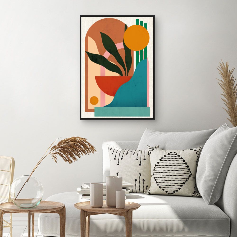 Tableau Abstrait moderne vibrant