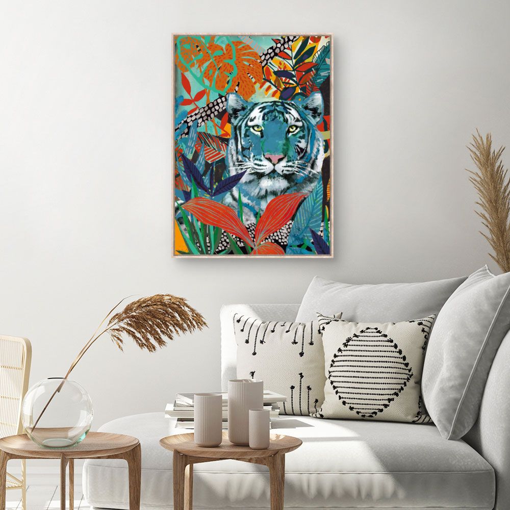 Tableau Tigre exotique