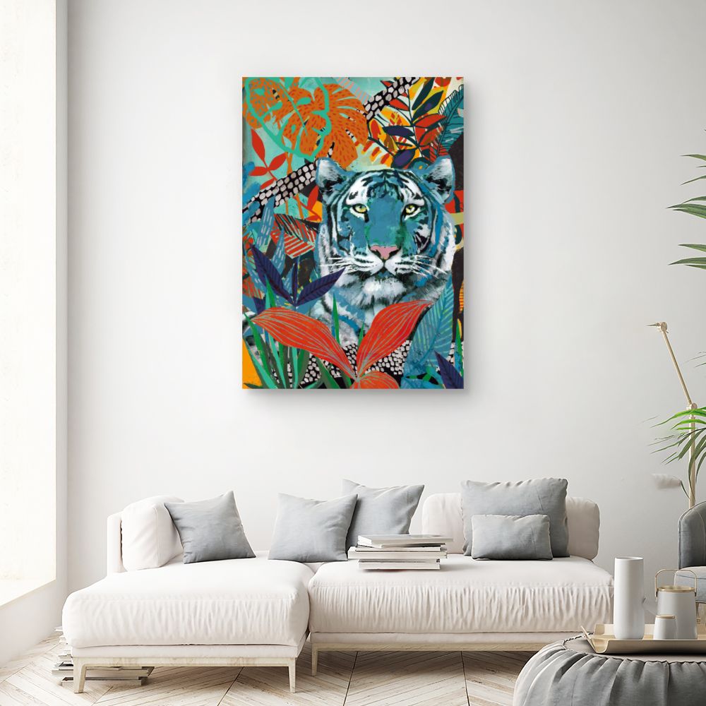 Tableau Tigre exotique