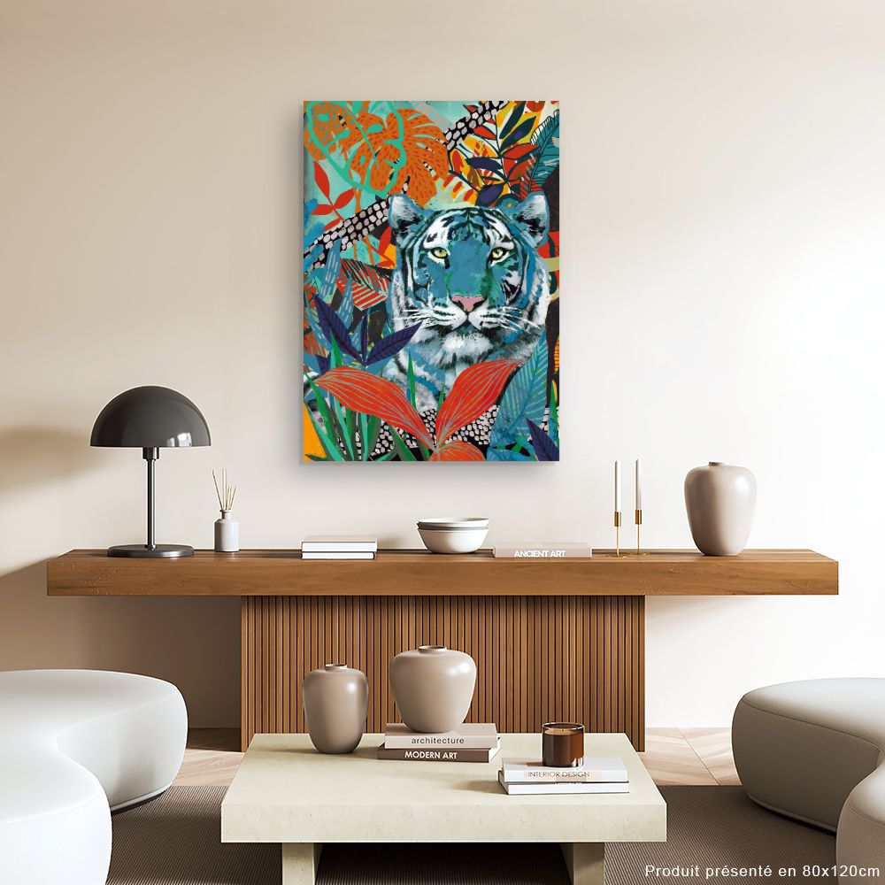 Tableau Tigre exotique