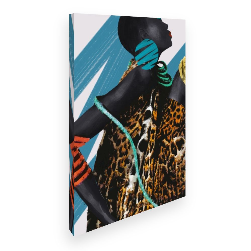 Toile Élégance sauvage