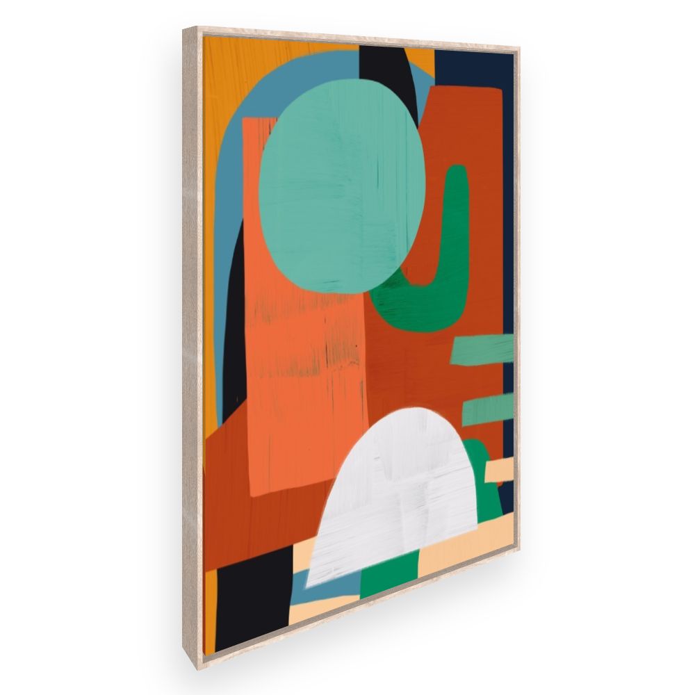 Toile Art abstrait dynamique