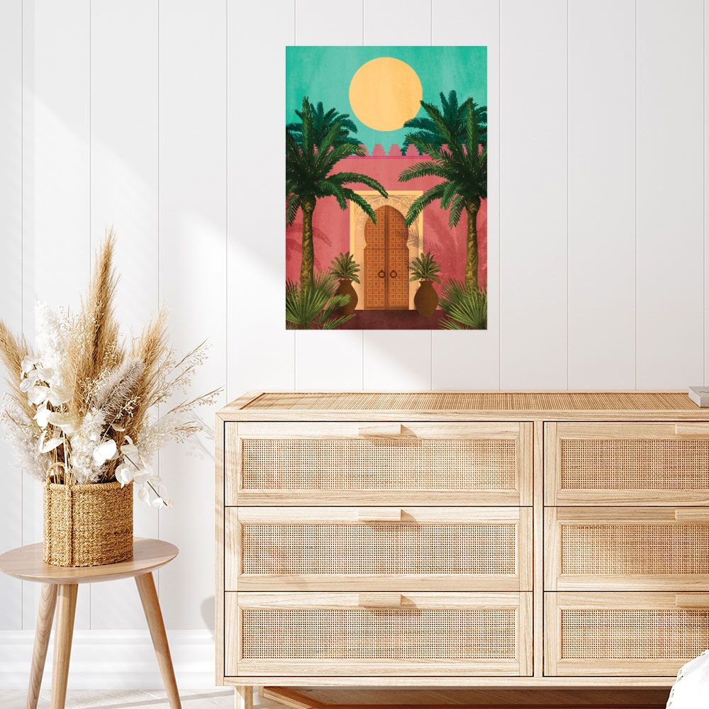 Affiche Oasis ensoleillée