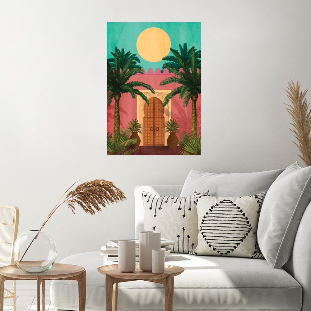 Affiche Oasis ensoleillée