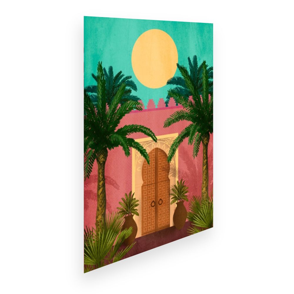 Affiche Oasis ensoleillée