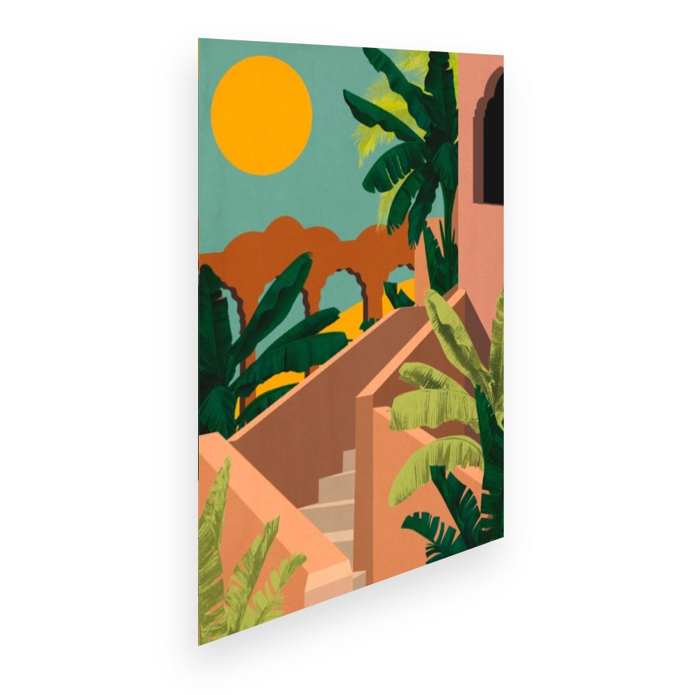 Affiche Évasion tropicale