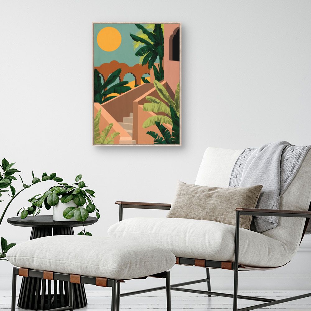 Tableau Escapade tropicale ensoleillée
