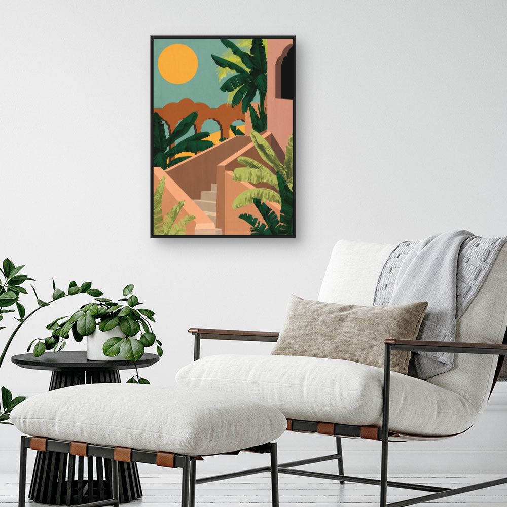 Tableau Escapade tropicale ensoleillée