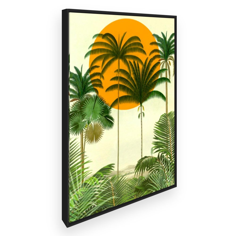 Toile Palmiers tropicaux