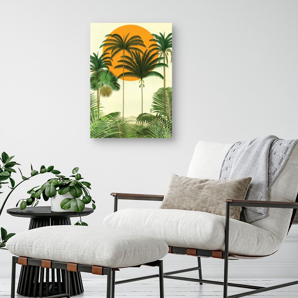 Tableau Palmiers tropicaux