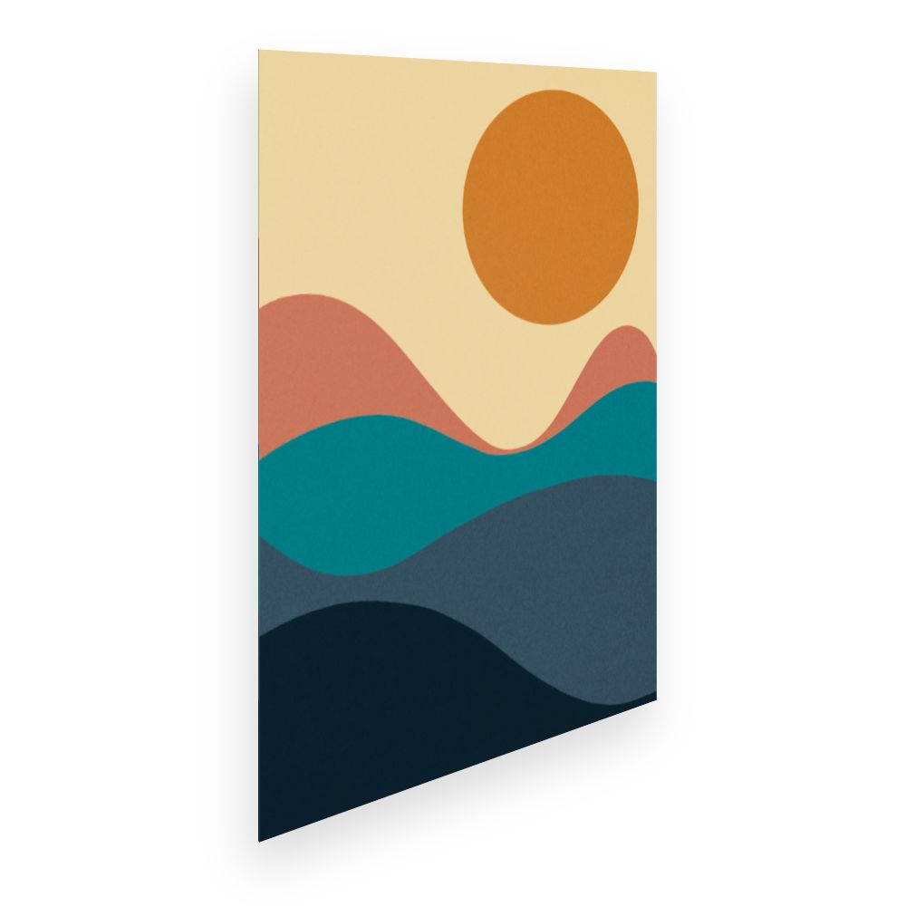 Affiche Paysage minimaliste
