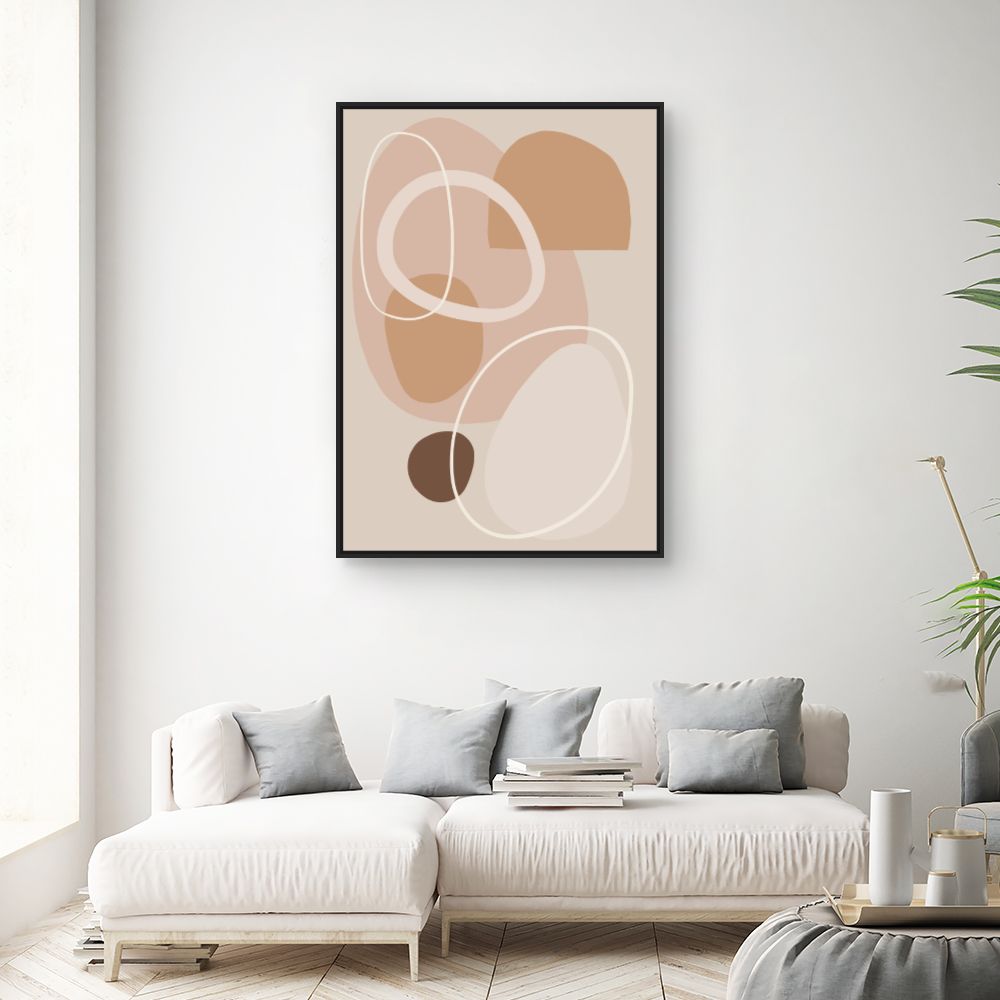 Tableau Formes abstraites élégantes