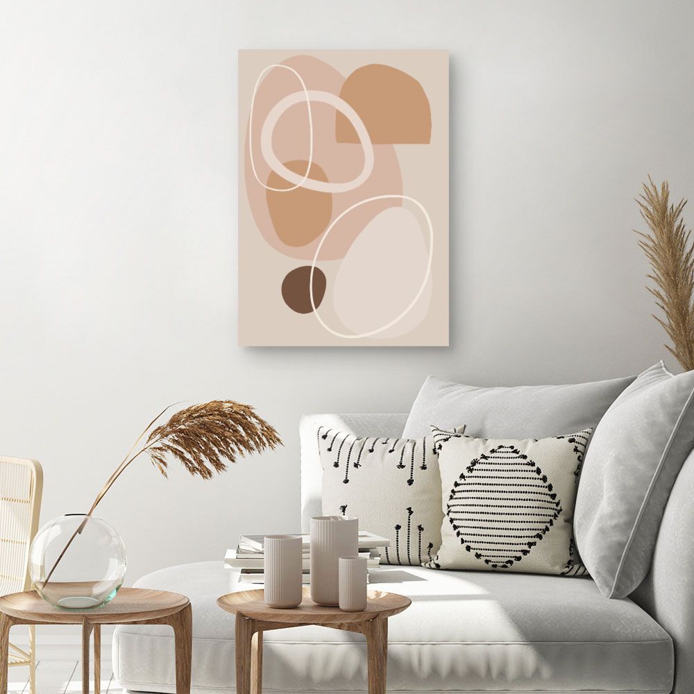 Tableau Formes abstraites élégantes