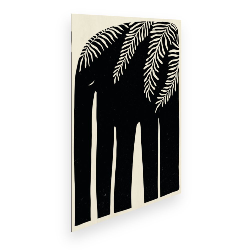 Affiche Éléphant exotique