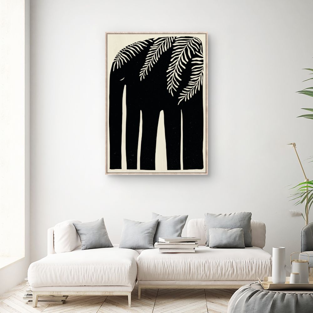 Tableau Éléphant tropical