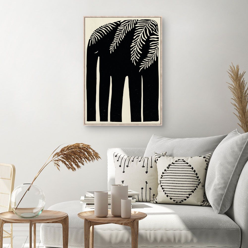 Tableau Éléphant tropical