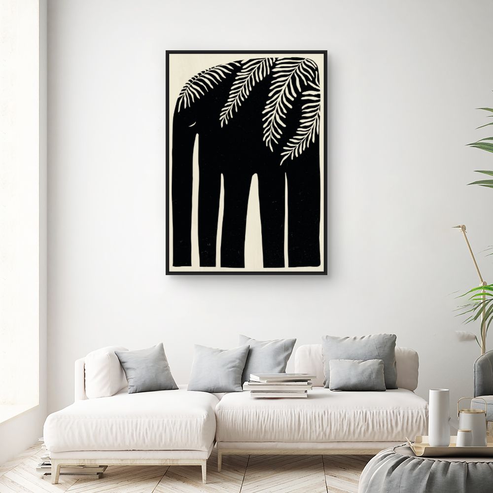 Tableau Éléphant tropical