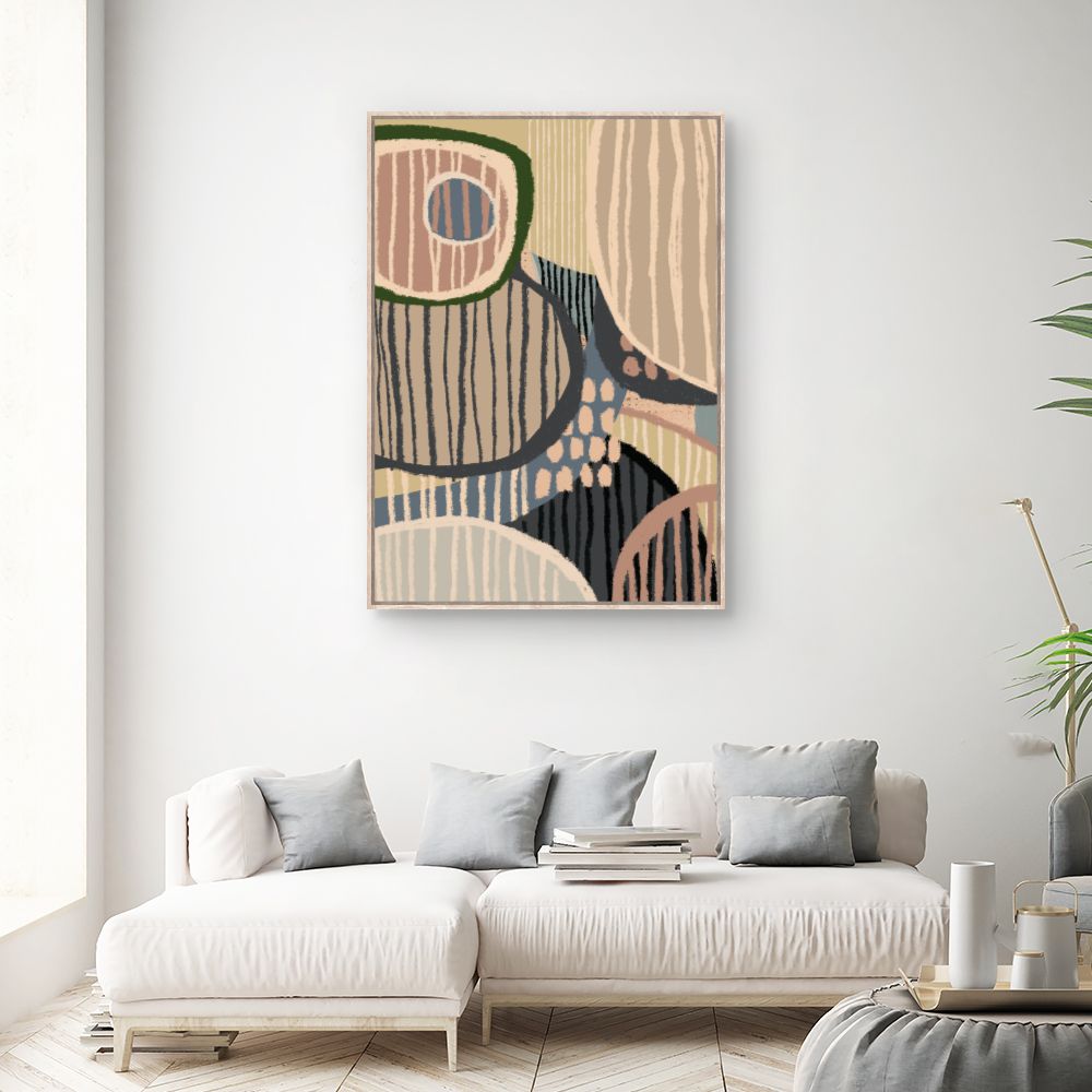 Tableau Motifs organiques