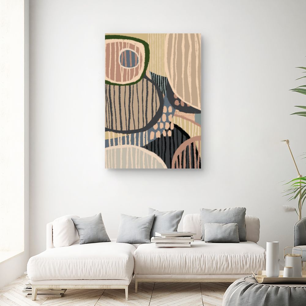 Tableau Motifs organiques