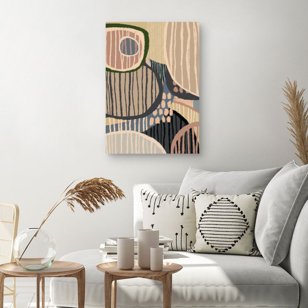 Tableau Motifs organiques