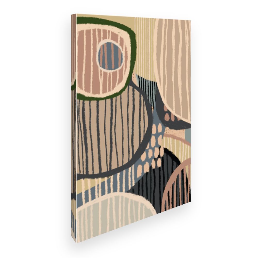 Toile Motifs organiques