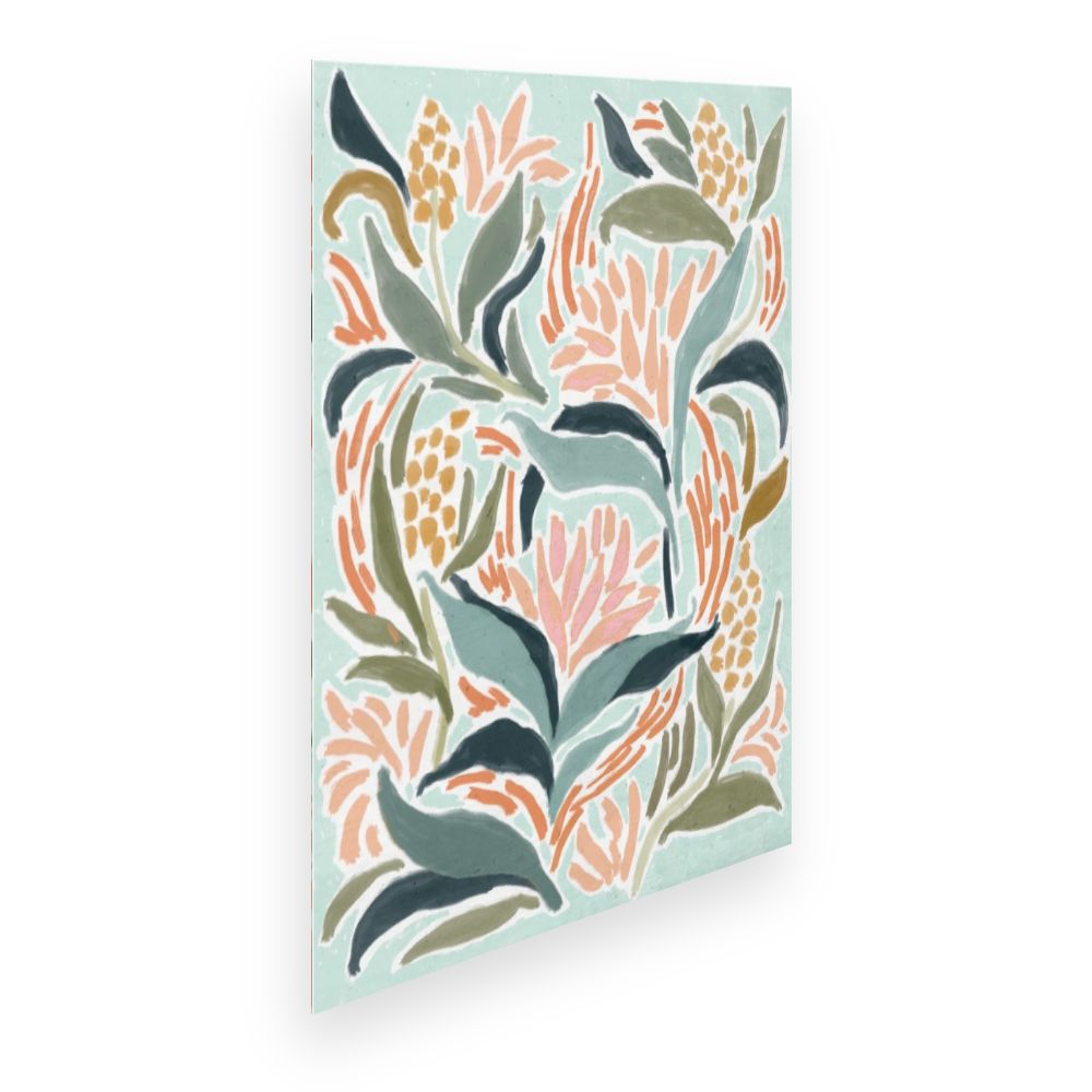 Affiche Fleurs stylisées