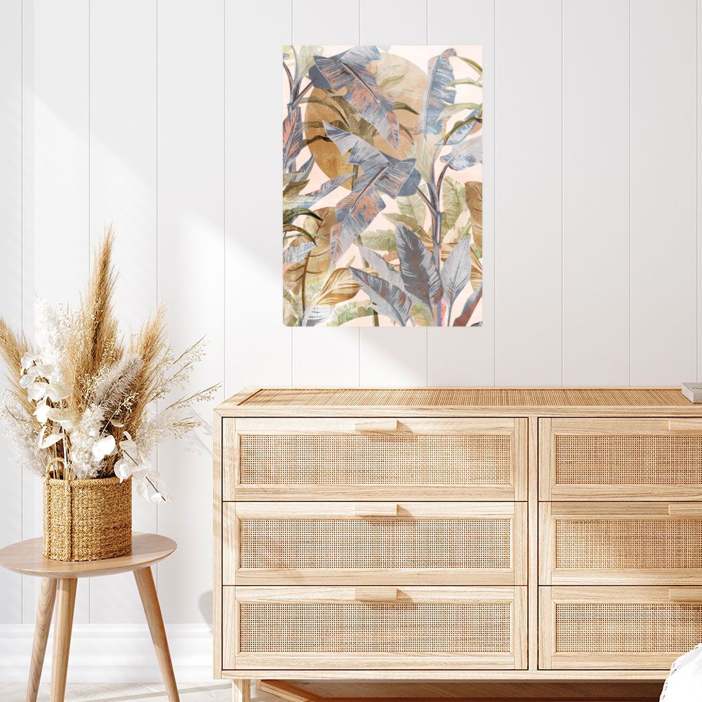 Affiche Feuillage exotique