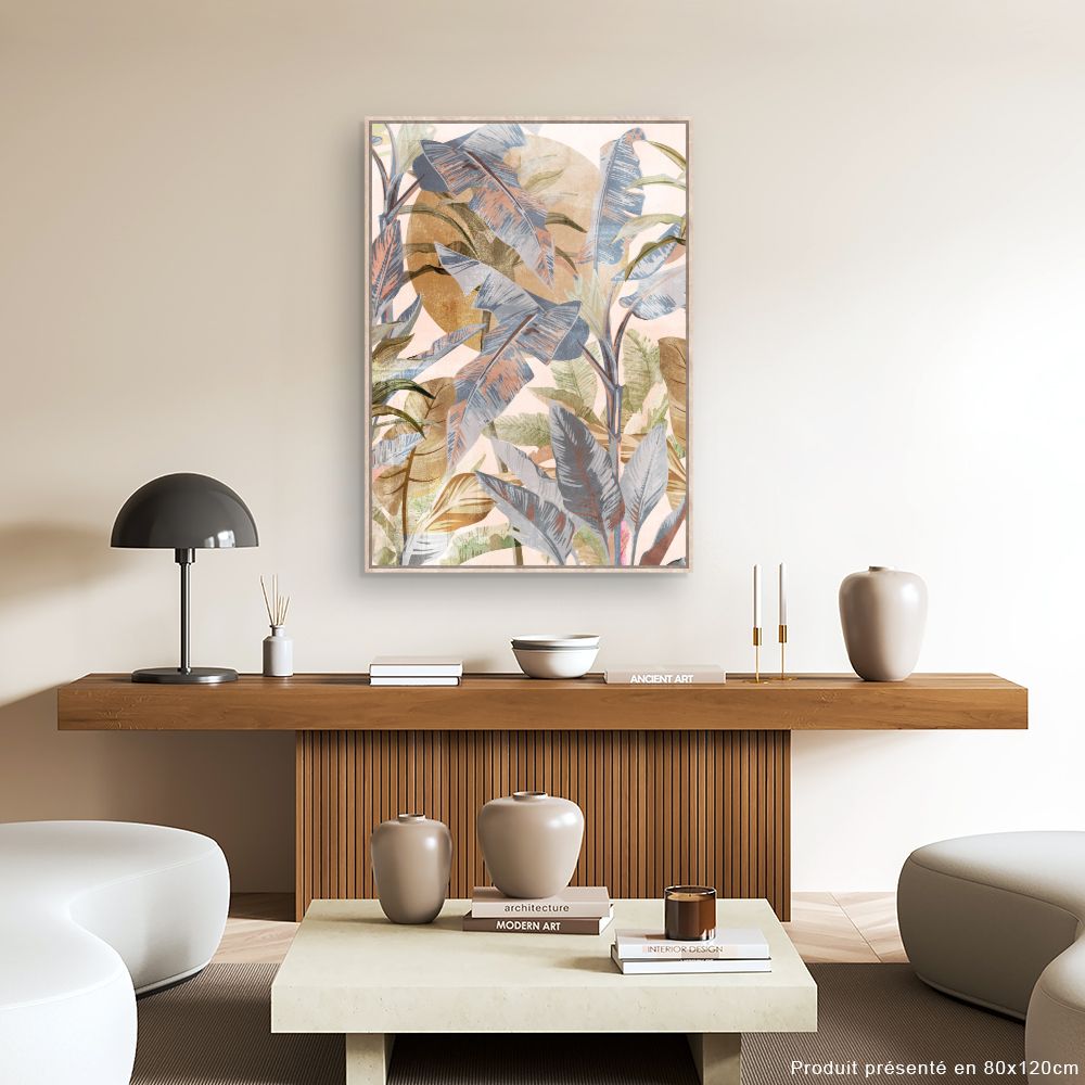 Tableau Feuillage tropical