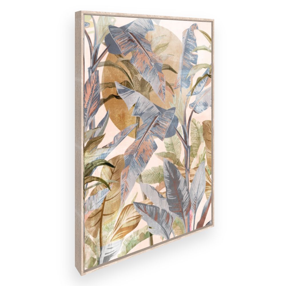 Toile Feuillage tropical