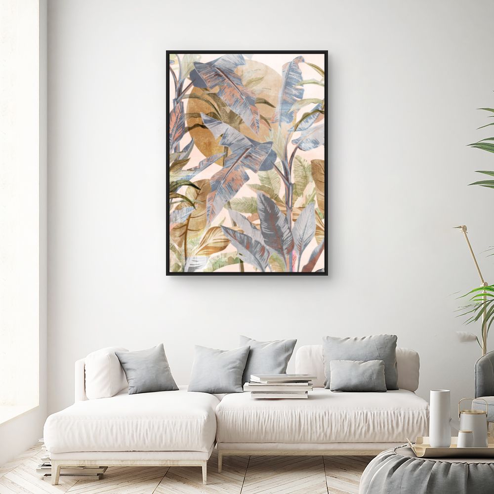 Tableau Feuillage tropical