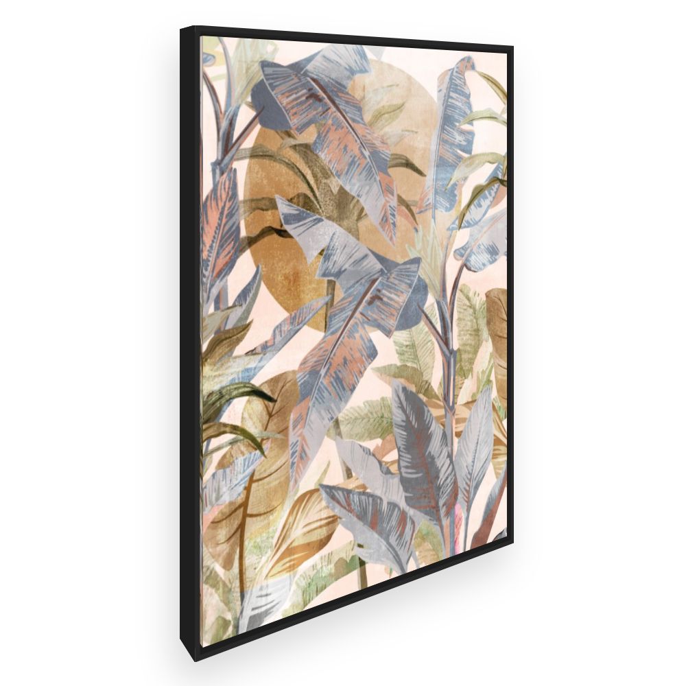 Toile Feuillage tropical