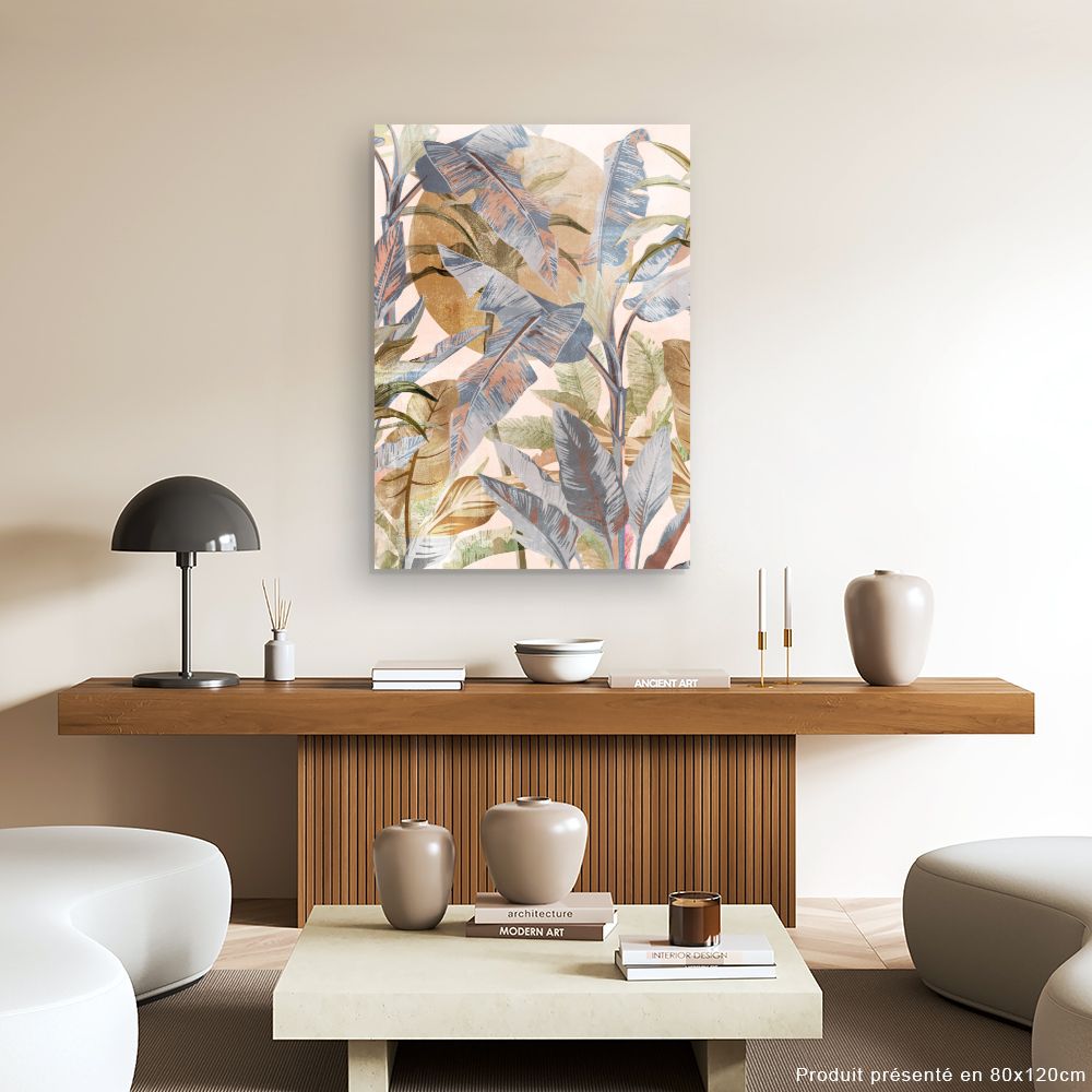 Tableau Feuillage tropical