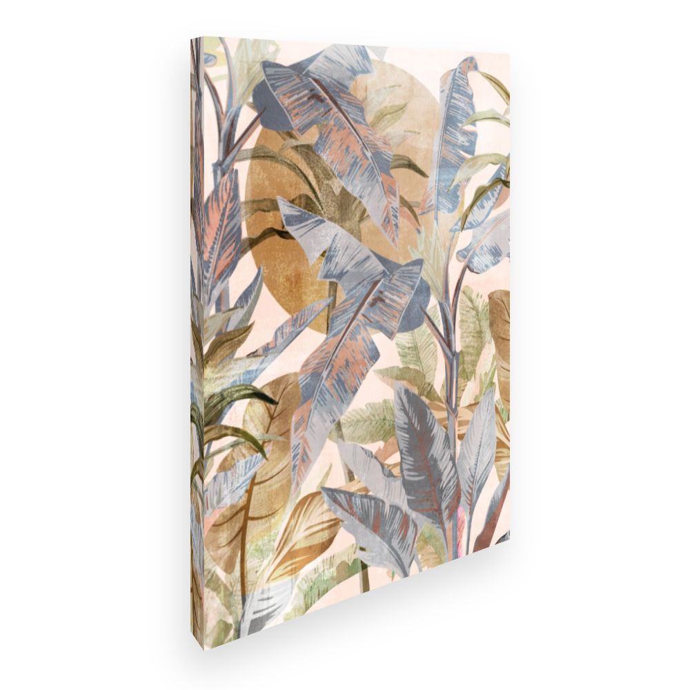 Toile Feuillage tropical