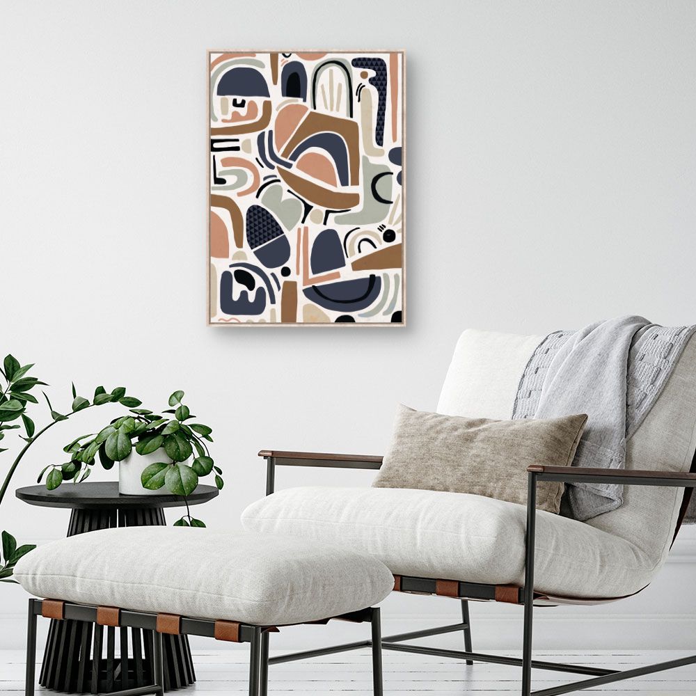 Tableau Motifs abstraits géométriques