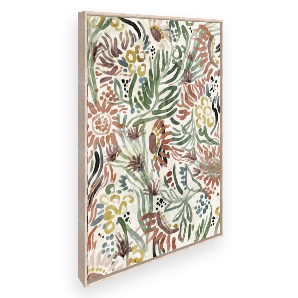 Toile Jardin exotique