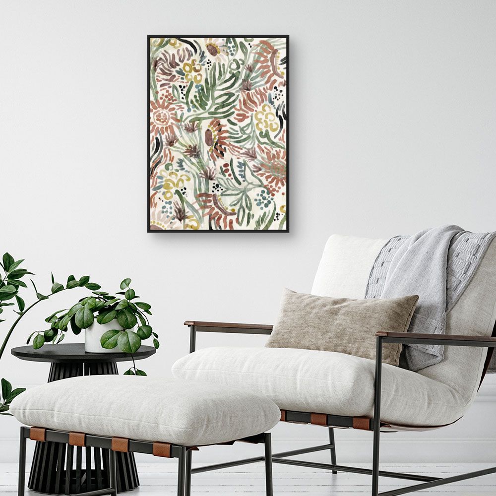 Tableau Jardin exotique