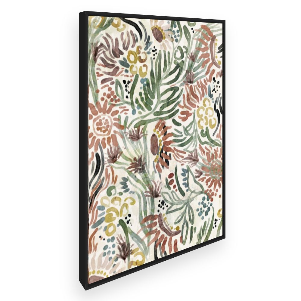 Toile Jardin exotique