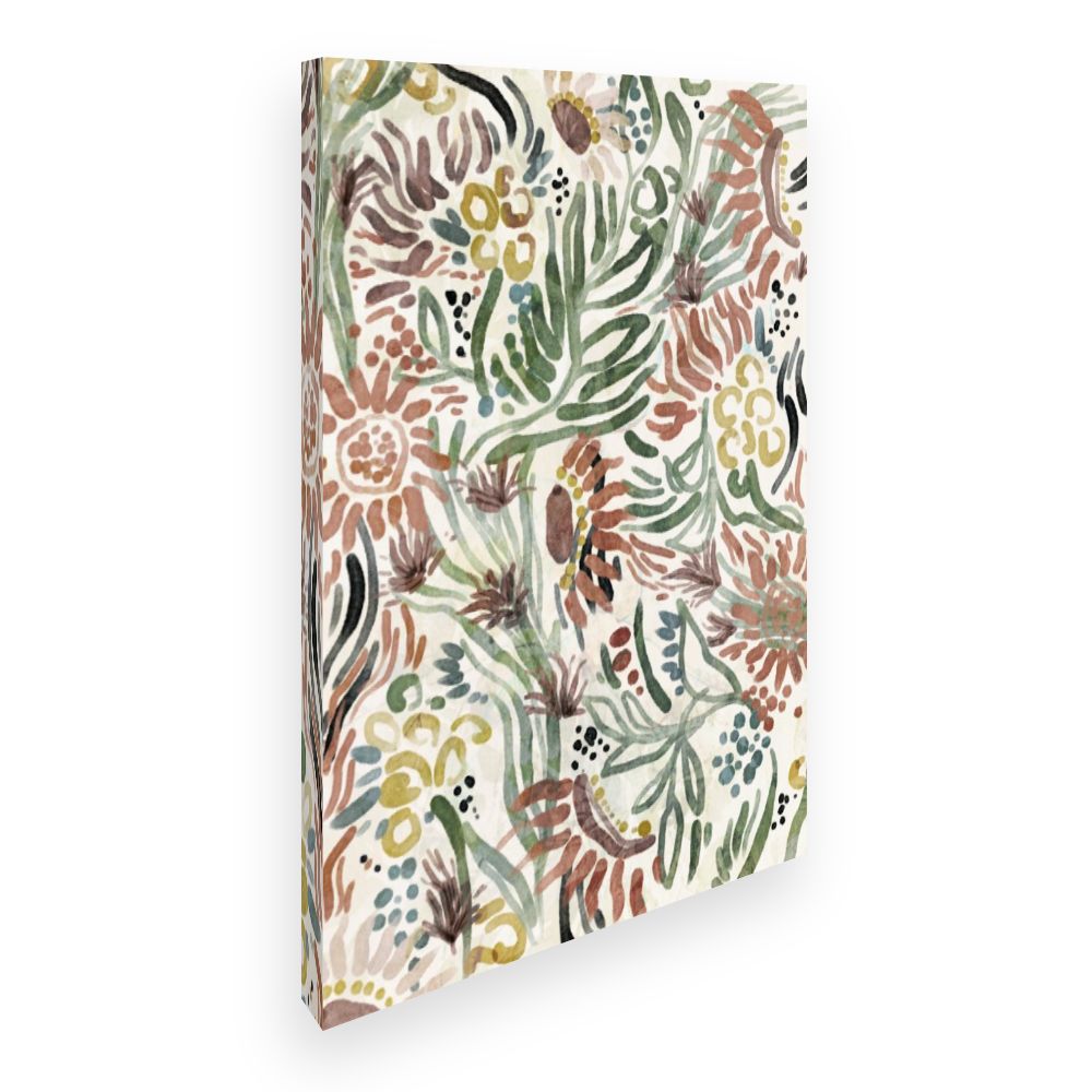 Toile Jardin exotique