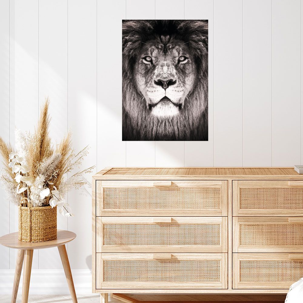 Affiche Lion majestueux